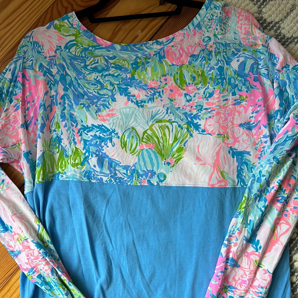 Lilly Pulitzer Finn top - Picture 2 of 3